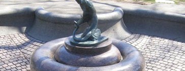 Bagheera Fountain is one of IWalked Boston's Public Art (Self-guided Tour).