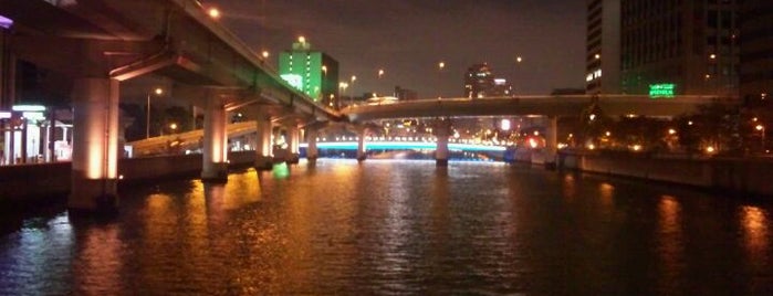 Watanabebashi bridge is one of 浪速の名橋50選.