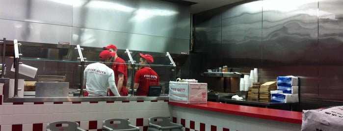 Five Guys is one of Joe’s Liked Places.