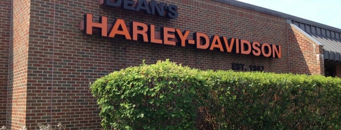 Dean's Harley Davidson is one of HD dealers.