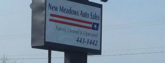 New Meadows Auto Sales is one of Top Places.
