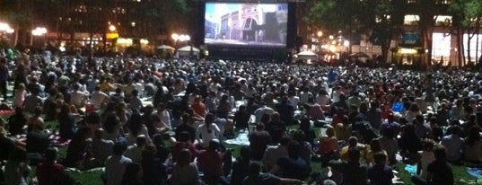 HBO Bryant Park Summer Film Festival presented by Bank of America is one of Park Highlights of NYC.
