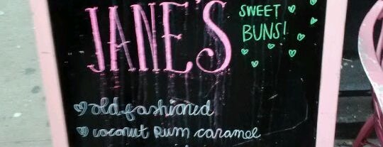 Jane's Sweet Buns is one of Eddie's Saved Places.