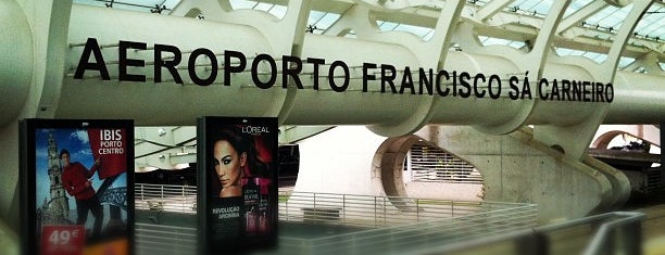 Aeroporto Francisco Sá Carneiro (OPO) is one of Foursquare City Int'l Airport.