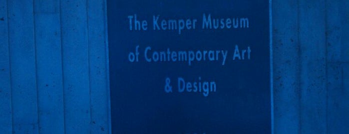 Kemper Museum of Contemporary Art is one of Top Places to Visit in KC Fall/Winter '11.