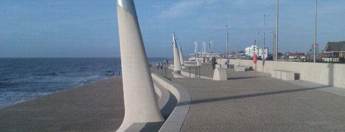 Cleveleys Beach is one of Lieux qui ont plu à Keith.