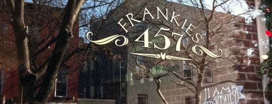 Frankies 457 Spuntino is one of cobble hill favs.