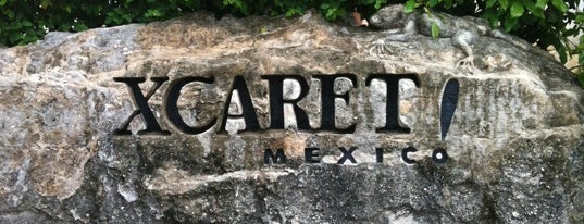 Xcaret is one of ,).