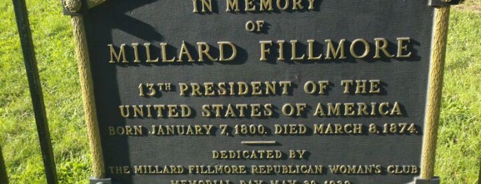 Millard Fillmore's Grave is one of Presidential Burials.