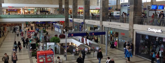 Wien Westbahnhof is one of StorefrontSticker #4sqCities: Vienna.
