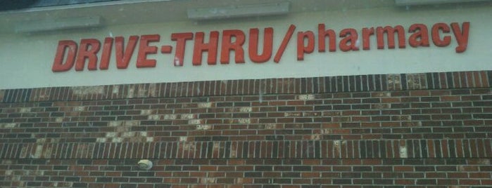 CVS pharmacy is one of Checking in!.