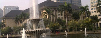 Bundaran Bank Indonesia (Bundaran Patung Kuda) is one of Jakarta. Indonesia.