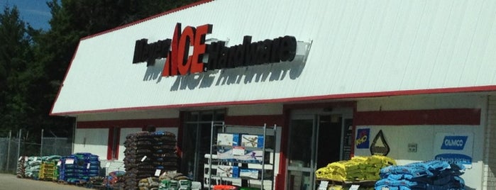 Ace Hardware is one of out of town places.