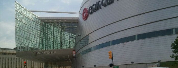 BOK Center is one of Sporting/Concert....