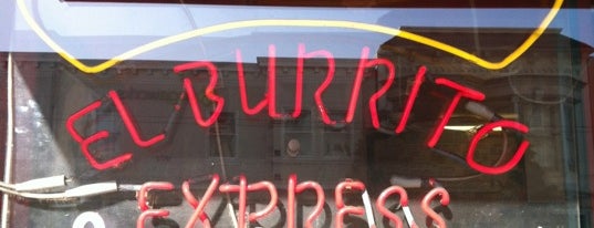 El Burrito Express is one of San Francisco.