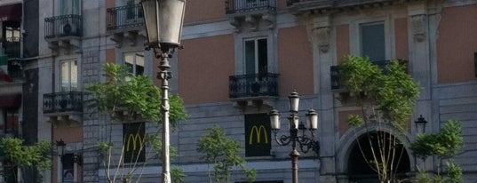 McDonald's is one of Tra mare e Etna - Catania #4sqcities.