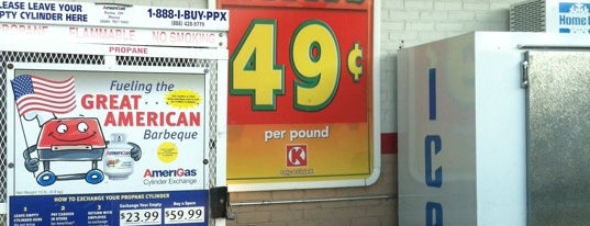 Circle K is one of my places.