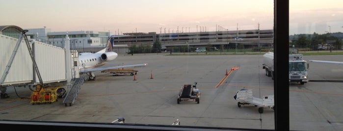 Gate A10 is one of Cincinnati Airport.