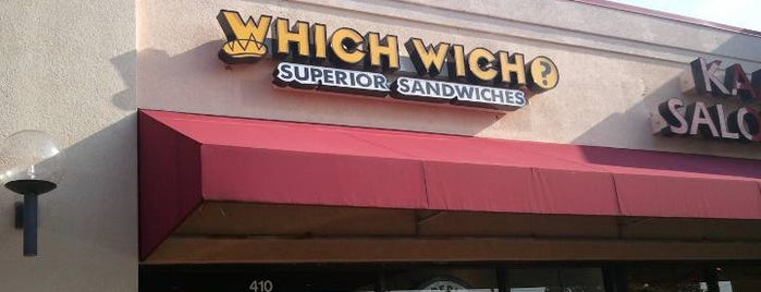 Which Wich? Superior Sandwiches is one of Lugares favoritos de Grant.