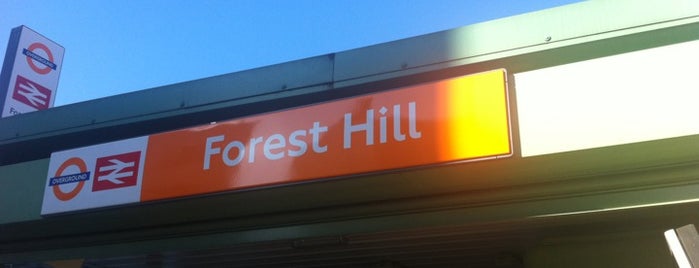 Forest Hill Railway Station (FOH) is one of London Overground - East London Line.