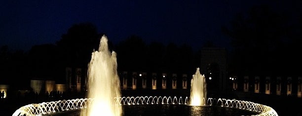 Мемориал второй мировой войны is one of Washington, DC area.
