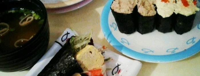 Sushi King is one of Makan @ Utara #7.