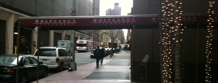 Wolfgang's Steakhouse is one of Max's Favorite NYC Restaurants.