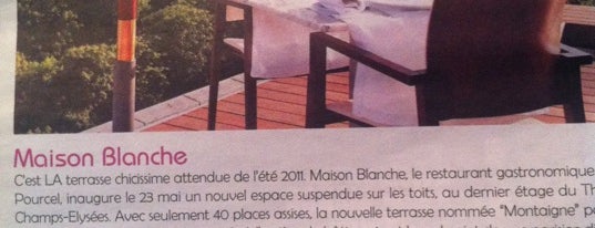 Maison Blanche is one of my trips.