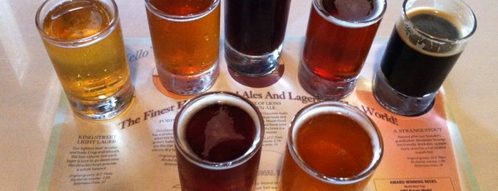 A1A Ale Works Restaurant & Taproom is one of St. Augustine Tourist Spots to See.