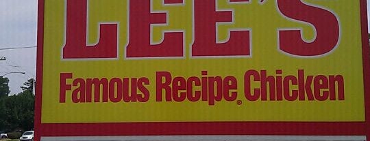 Lee's Famous Recipe Chicken is one of Places to try someday.