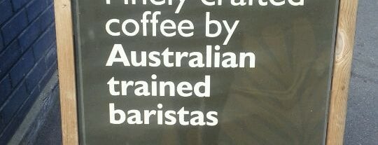 Taylor St Baristas is one of Australian Coffee in London.