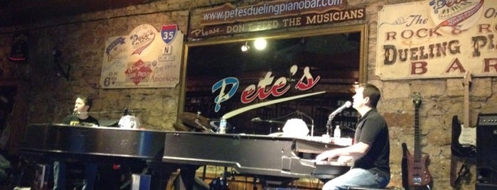 Pete's Dueling Piano Bar is one of Austin Music Venues.