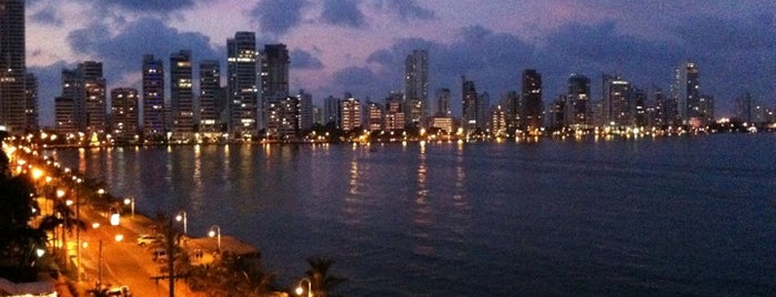 Bahia Castillo grande is one of Cartagena.