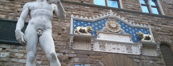 Piazza della Signoria is one of Florence.