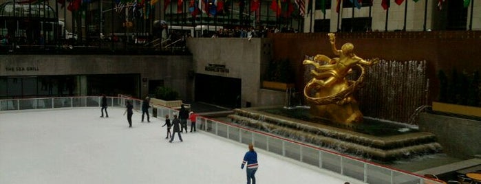 30 Rockefeller Plaza is one of places.