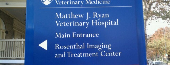 Ryan Veterinary Hospital of the University of Pennsylvania is one of สถานที่ที่ David ถูกใจ.