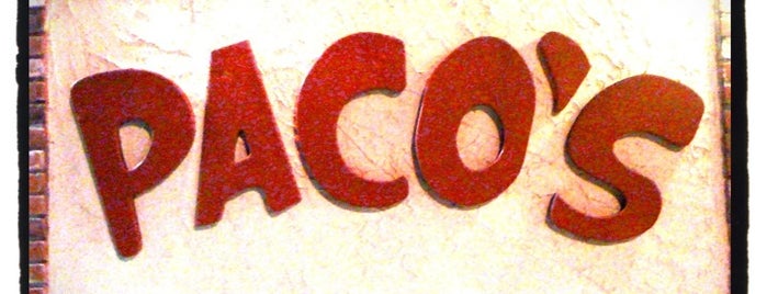 Paco's Tacos is one of 20 favorite restaurants.