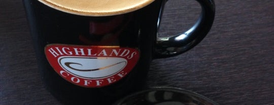 Highlands Coffee is one of mini corner.