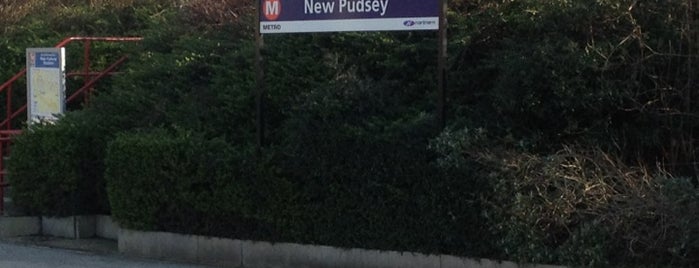 New Pudsey Railway Station (NPD) is one of Stations on the Caldervale Line.