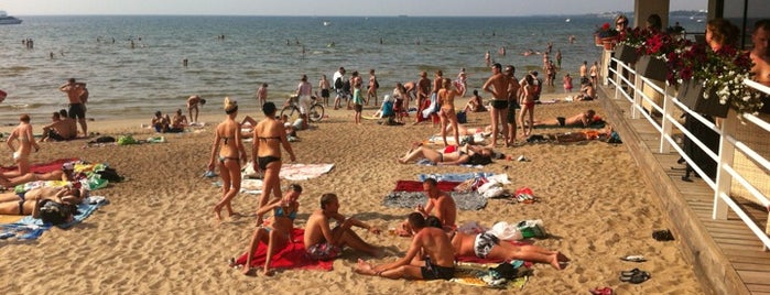 Пляж Пирита is one of Любимые места в Таллинне.