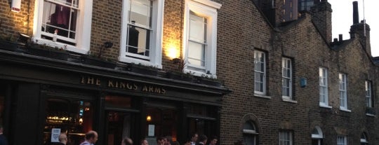 The King's Arms is one of MB's London Pubs and Bars.