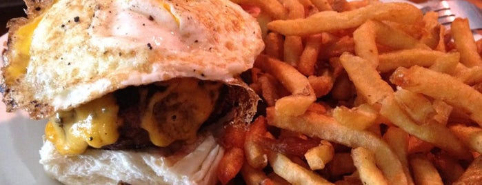Poe's Tavern is one of Southern Living: South Carolina's Best Burgers.
