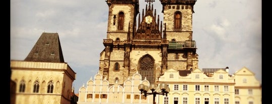 Staroměstská radnice is one of Prague.