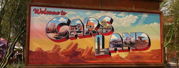 Cars Land is one of Disney California Adventure.
