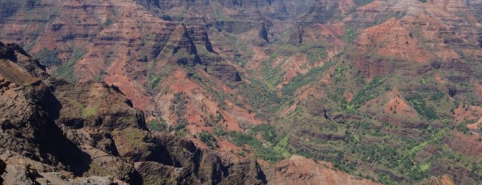 Waimea Canyon Lookout is one of Hawaii 2013.