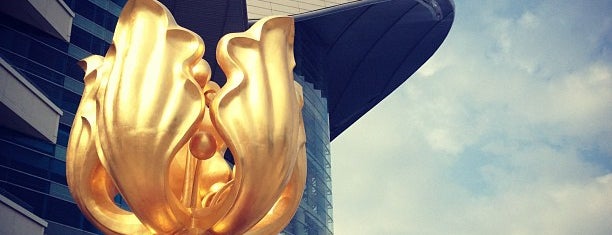 Golden Bauhinia Square is one of 101个宿位，在香港见到你死之前 - 101 places in Hong Kong.