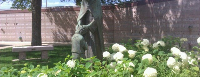 Holy Cross Cemetery Mausoleum is one of Cemeteries & Crypts Around the World.