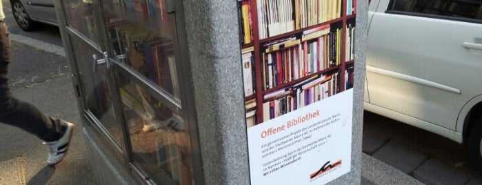 Offener Bücherschrank is one of Givebox / Bücherschrank.