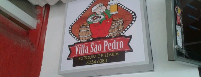 Villa São Pedro Butiquim e Pizzaria is one of Restaurantes BH.