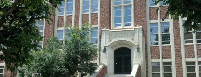 Nielsen Hall is one of OU class buildings.